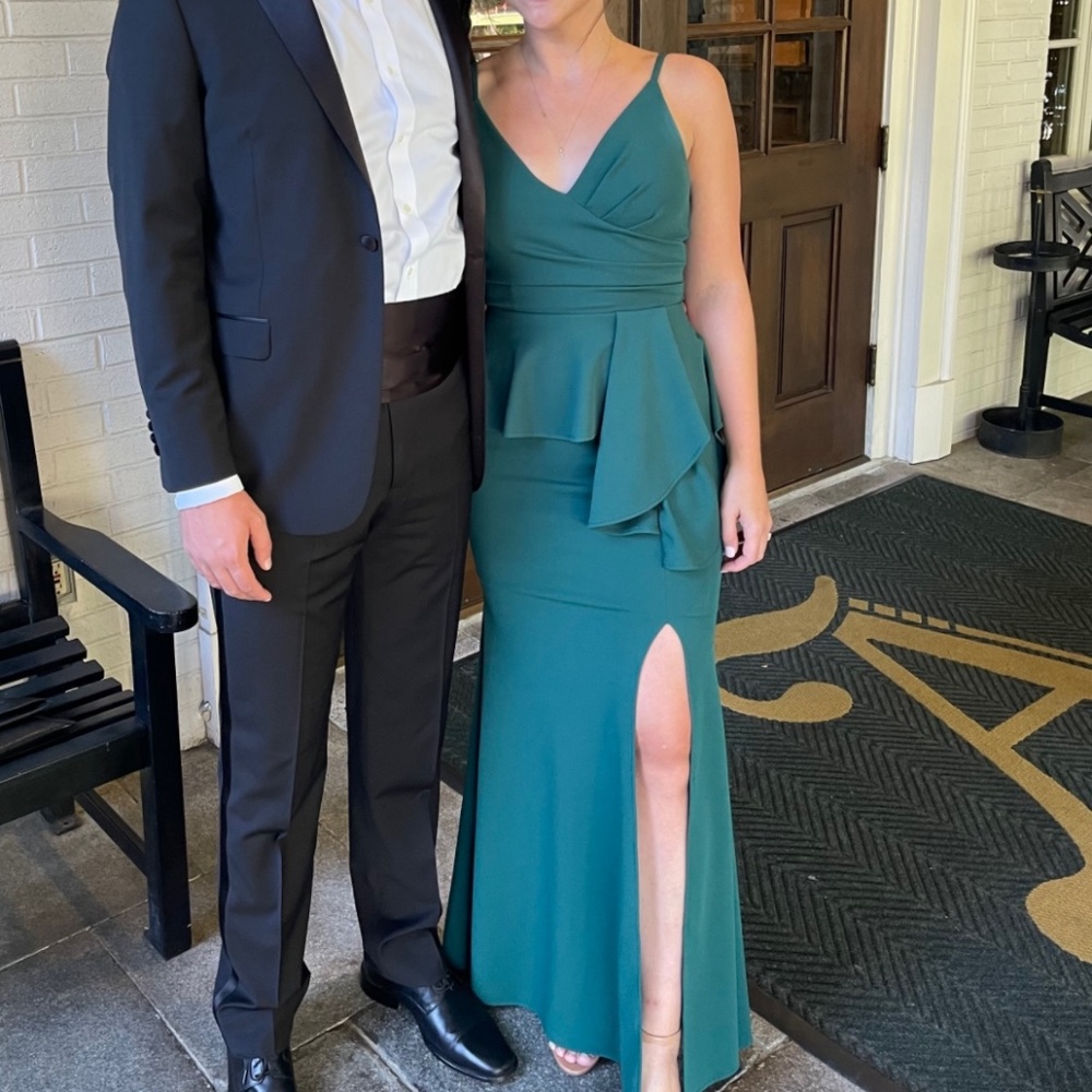 Emerald formal dress